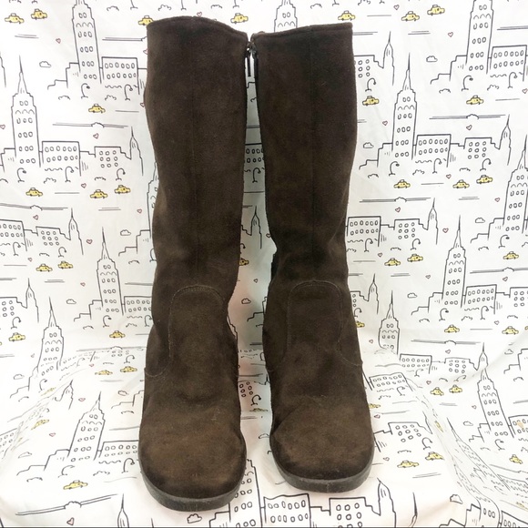 🆕 LL BEAN Vintage 1960s Sherpa Lined Suede Boots - Picture 2 of 6